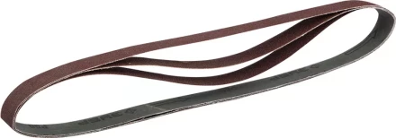 Лента ЗУБР &quot;МАСТЕР&quot; шлифовальная универсальная бесконечная для ЗШС-330, основа-х/б ткань, 25х762мм, Р80, 3шт 35547-080 купить в Нефтеюганске