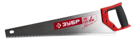 Ножовка по дереву (пила) ЗУБР МОЛНИЯ-5 500 мм, 5 TPI, прямой крупный зуб, быстрый рез поперек волокон, для крупных и средних заготовок 15075-50_z01 купить в Нефтеюганске