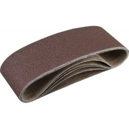 Лента шлифовальная бесконечная ЗУБР &quot;СТАНДАРТ&quot; на тканевой основе, для ЛШМ, P80, 100х610мм, 5 шт 35343-080