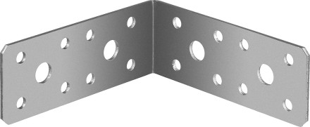 ЗУБР УК-2.0, 35 x 90 x 90 x 2 мм, цинк, крепежный уголок (310126-35-090) купить в Нефтеюганске