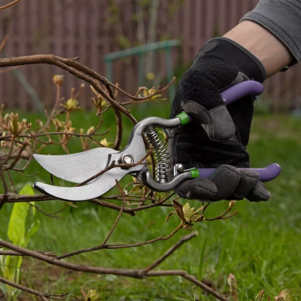 Секатор прямого реза Palisad, 255 мм, цельнокованый, металлические обрезиненные рукоятки, 60467 купить в Нефтеюганске