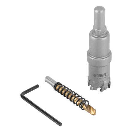 Коронка по металлу твердосплавная, 21 мм Denzel 724003 купить в Нефтеюганске