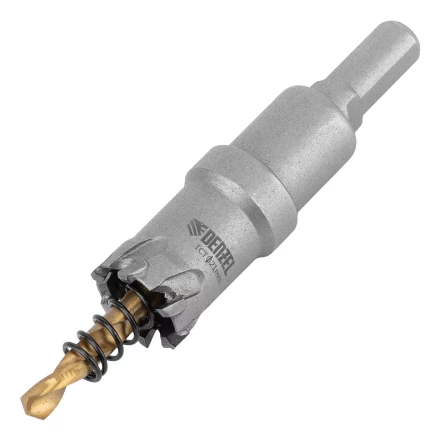 Коронка по металлу твердосплавная, 21 мм Denzel 724003 купить в Нефтеюганске