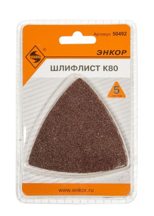 Шлифлист К80 Энкор 50492 купить в Нефтеюганске