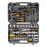 Набор инструментов Denzel 15801, 1/2", 1/4", CrV, S2, пластиковый кейс, 64 предмета купить в Нефтеюганске