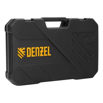 Набор инструментов Denzel 15801, 1/2&quot;, 1/4&quot;, CrV, S2, пластиковый кейс, 64 предмета купить в Нефтеюганске