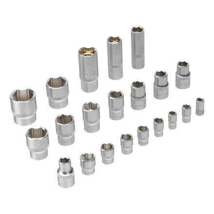 Набор инструментов Denzel 15801, 1/2&quot;, 1/4&quot;, CrV, S2, пластиковый кейс, 64 предмета купить в Нефтеюганске