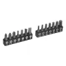 Набор инструментов Denzel 15801, 1/2", 1/4", CrV, S2, пластиковый кейс, 64 предмета купить в Нефтеюганске