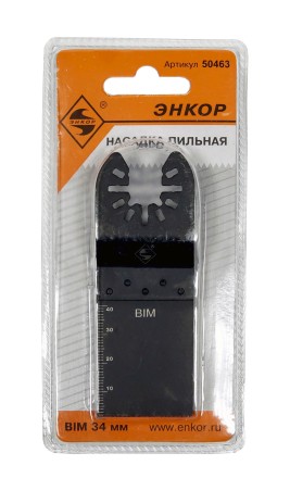 Насадка пильная 34мм BIM д/МФЭ Энкор 50463 купить в Нефтеюганске