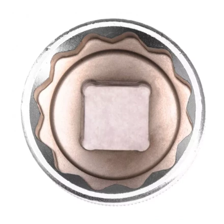 Головка торцевая 30 мм двенадцатигранная CrV под квадрат 1/2 хромированная Stels 13673 купить в Нефтеюганске