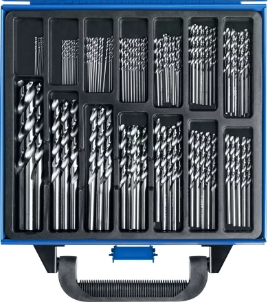 ЗУБР ПРОФ-А, 99 шт, (1-10 мм), сталь Р6М5, класс А, мет.бокс, набор сверл по металлу, Профессионал (29625-H99) купить в Нефтеюганске