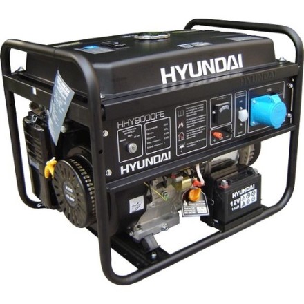 Бензогенератор Hyundai HHY 9000FЕ + колеса купить в Нефтеюганске