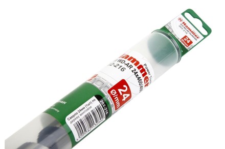 Сверло по дереву HAMMER Ф24х460мм (DR WD AR 24мм*460/370мм) купить в Нефтеюганске