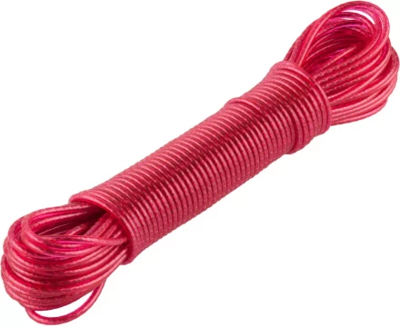 Шнур ЗУБР &quot;МАСТЕР&quot; бельевой, стальная сердцевина, в пластиковой оплетке, 15м 50140-15 купить в Нефтеюганске