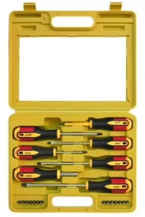 Набор отверток и вставок 21 предмет, кейс 19837 купить в Нефтеюганске