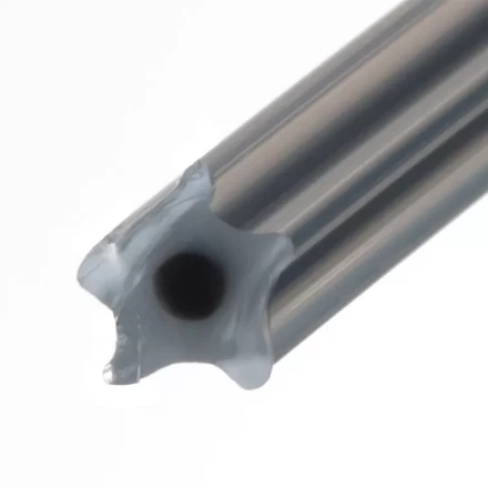 Леска для триммера двухкомпонентная звезда, 2,4мм х 260м, на DIN катушке EXTRA CORD// Denzel 96813 купить в Нефтеюганске