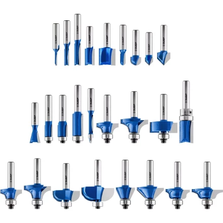 ЗУБР 26 шт, набор профильных фрез по дереву, Профессионал (28796-H26) купить в Нефтеюганске