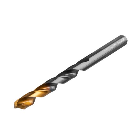 Сверло по металлу, 7,5 мм, HSS-Tin, Golden Tip, 8 шт. Denzel 717218 купить в Нефтеюганске