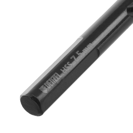 Сверло по металлу, 7,5 мм, HSS-Tin, Golden Tip, 8 шт. Denzel 717218 купить в Нефтеюганске