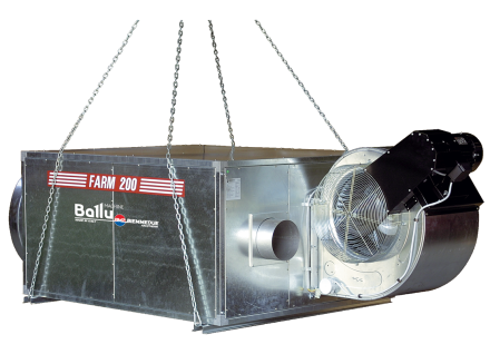 Подвесной газовый теплогенератор BALLU FARM 90 M/C LPG купить в Нефтеюганске
