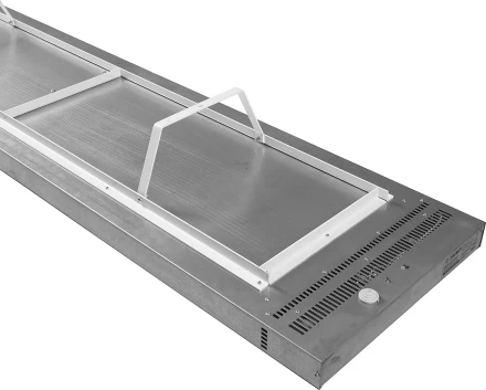 Обогреватель ЗУБР &quot;МАСТЕР&quot; инфракрасный, рифлёная панель, потолочный, закрытого типа, ТЭН, 1,0кВт, 2,2 м, 220В ИКО-К3-1000 купить в Нефтеюганске