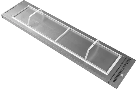 Обогреватель ЗУБР &quot;МАСТЕР&quot; инфракрасный, рифлёная панель, потолочный, закрытого типа, ТЭН, 1,0кВт, 2,2 м, 220В ИКО-К3-1000 купить в Нефтеюганске