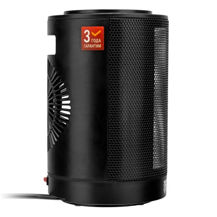 Тепловентилятор керамический Denzel DTFC-1200S, вращение, 3 реж., вент., нагрев 600/1200 Вт 96411 купить в Нефтеюганске