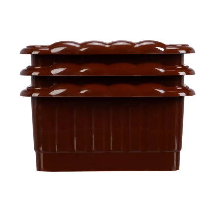 Поддон для рассады Palisad 322х166х82 мм, пластиковый, 3 шт, под 8 горшочков 250 мл., 643442 купить в Нефтеюганске