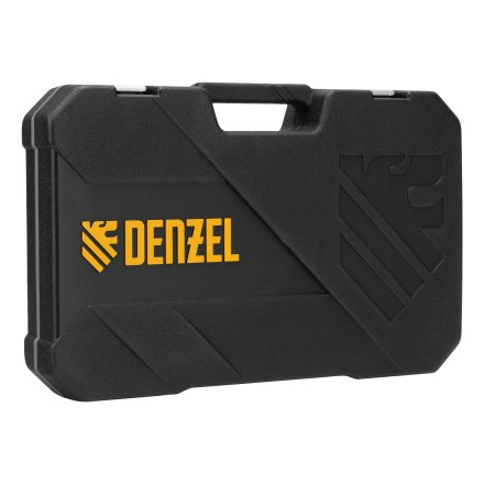 Набор инструментов Denzel 15802, 1/2&quot;, 1/4&quot;, CrV, S2, пластиковый кейс, 84 предмета купить в Нефтеюганске