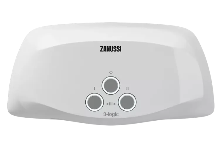 Водонагреватель проточный ZANUSSI 3-logic 6.5 TS душ и кран купить в Нефтеюганске