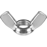 Гайка ЗУБР барашковая, DIN 315, оцинкованная, M12, ТФ0, 1500 шт. 4-303730-12