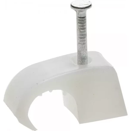 Скоба-держатель для кабеля, универсальная, с оцинкованным гвоздем, 10-14 мм, 40 шт, STAYER Master 45050-10-14 45050-10-14 купить в Нефтеюганске