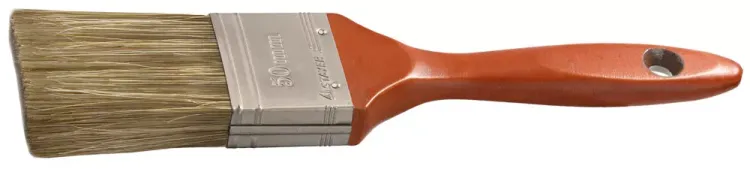 Кисть плоская STAYER "LASUR - LUX", деревянная ручка, смешанная щетина, 50мм 01051-050 купить в Нефтеюганске