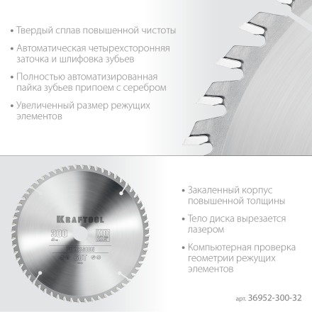 Диск пильный PRECISION, повышенный ресурс 36952-300-32 купить в Нефтеюганске