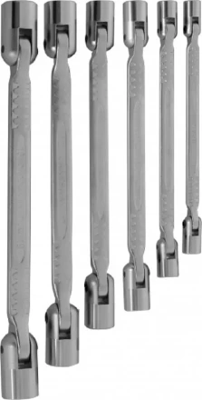 Набор ключей торцевых карданных 8-19мм 6предметов Jonnesway W43A106S 47401 купить в Нефтеюганске