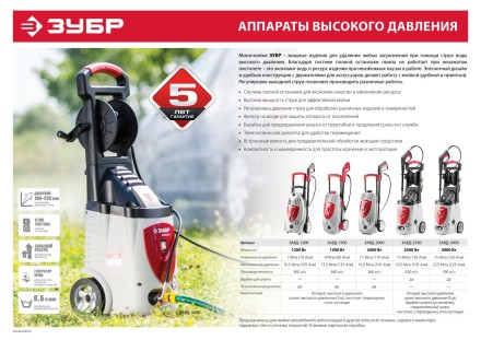 Мойка высокого давления ЗАВД-1500 серия ПРОФЕССИОНАЛ купить в Нефтеюганске