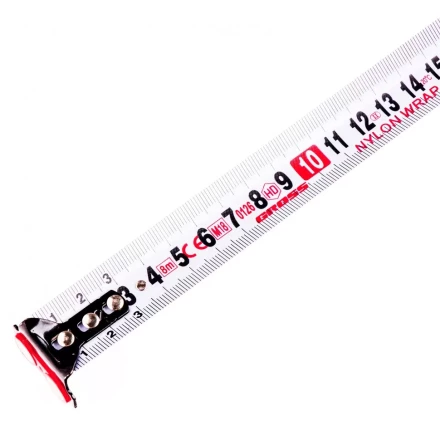 Рулетка Magnetisch 8 м х 25 мм обрезиненный корпус автоматическая фиксация Нейлоновое покрытиеытие зацеп с магнитом Gross 32573 купить в Нефтеюганске