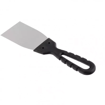 Шпательная лопатка из нержавеющей стали 60 мм пластмассовая ручка Россия 85133 купить в Нефтеюганске