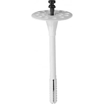 Дюбель ЗУБР для изоляционных материалов полипропиленовый, нейлоновый стержень, 10 x 160 мм, 250 шт 4-301505-10-160 купить в Нефтеюганске