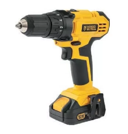 Дрель-шуруповерт аккумуляторная CDL-IB-12-02 Denzel 26111 купить в Нефтеюганске