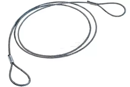 Строп канатный петлевой СКП 6.3 т L=2 м заплет на станке купить в Нефтеюганске