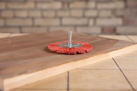 Кордщетка HAMMER плоская 100мм для дрели нейлон (207-214) купить в Нефтеюганске