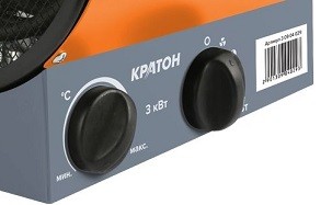 Тепловая пушка электрическая Кратон Жар-пушка Е 3-300 L 3 09 04 029 купить в Нефтеюганске