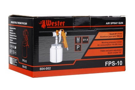 Краскопульт пневматический WESTER FPS-10 купить в Нефтеюганске