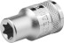 Торцовая головка KRAFTOOL &quot;INDUSTRIE QUALITAT&quot;, Cr-V, внешний TORX, хромосатинированная, 1/2&quot;, Е 14 27810-14_z01 купить в Нефтеюганске