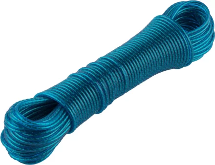 Шнур ЗУБР &quot;МАСТЕР&quot; бельевой, стальная сердцевина, в пластиковой оплетке, 20м 50140-20 купить в Нефтеюганске