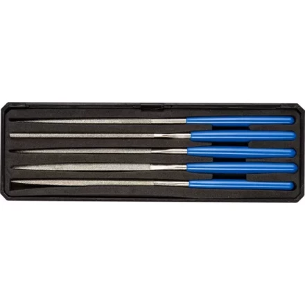 Набор ЗУБР &quot;ЭКСПЕРТ&quot; Надфили с алмазным напылением в пластиковом боксе, P 140, 140х75мм, 5 предметов 33388-140-H5 купить в Нефтеюганске