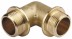 Уголок GENERAL FITTINGS с упором, латунь, ш/ш, 1/2&quot; 51074-S/S-1/2 купить в Нефтеюганске
