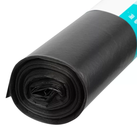 Пакеты для мусора Palisad 240 л x 10 шт., ПВД особопрочные черные, длинный ролик, Home 927305 купить в Нефтеюганске