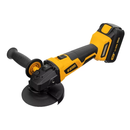 Машина углошлифовальная аккумуляторная бесщет. Denzel BLG-IB-18-125-4 27005, Li-ion, 18 В купить в Нефтеюганске